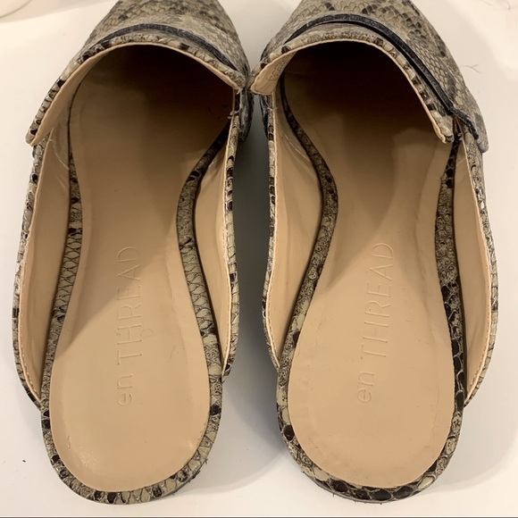 SOLD En Thread ‘Darla’ Leather Mule - Picture 4 of 7